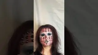Pinhead makeup ￼