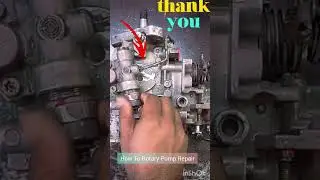 Control System Rotary Ve Pump Injection How fix Valve Solenoid