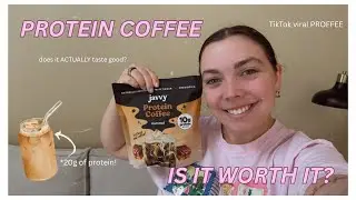 This Coffee Changed My Mornings Forever 😳 | Javvy Protein Coffee Review + Aesthetic Morning Routine