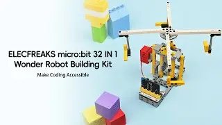 Discover the ELECFREAKS micro: bit 32 IN 1 Wonder Robot Building Kit: Unleash Your STEM Creativity!