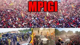 LIVE: H.E. Bobi Wine Heads to Mpigi - Its already Massive, All Streets Flooded | Day 75
