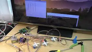 Control 4 step motors from Raspberry Pi3 via Altera CPLD hat board MA3128