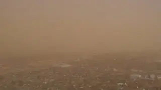 Strong winds and dust take over Lubbock, Texas