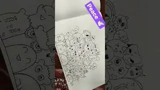 #easydoodleart#doodle#peace#doodlearttutorial#doodleeasy