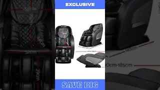 Livemor Electric Massage Chair Zero Gravity Recliner Shiatsu Heating Massager