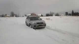 Santa Fe sm 2.7 на полном приводе.