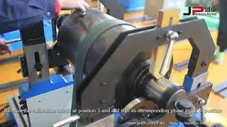 belt-drive balancing machine: operation steps