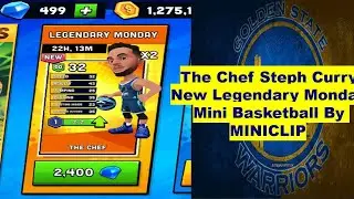The Chef Steph Curry New Legendary Monday Mini Basketball By MINICLIP I love this Game