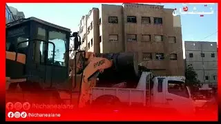 نايضة ديال بصح بشارع إدريس الحارثي منطقة مولاي رشيد مكين غير طراكس في حملة تحريرالملك العمومي