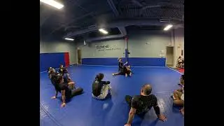 Escape back control to weak side