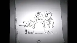 Little monster And The Three People