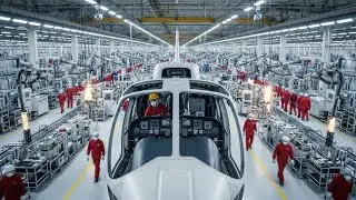 Inside the Helicopter Factory – How Flying Machines Are Assembled (From Start to Finish)