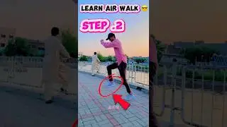 Can you interesting 😄fly in air 😏let&rsquo;s 😄Learn air Walk 🚶🏻&zwj;♂️ in just three easy steps  #airwalk