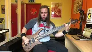 ICED EARTH - When The Night Falls (Bass Guitar Play Through) | Luke Appleton