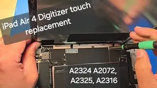 iPad Air 4 (2324,2072,2325,2316) Touch Digitizer replacement