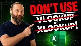 I don't use VLOOKUP or XLOOKUP in Excel anymore, I do this instead