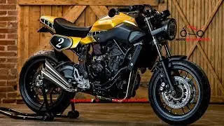 New YAMAHA MT-07 Cafe Racer/ FZ-07 Cafe Racer | 2019 YAMAHA MT-07 Custom by Hageman MC
