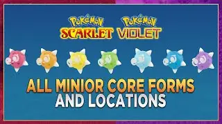 Pokemon Scalet & Violet All Minior Cores & Locations