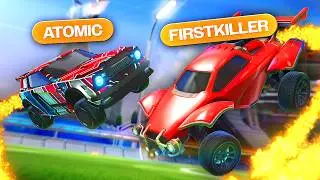 STOMPING 2v2 Ranked with Atomic - Firstkiller Rocket League