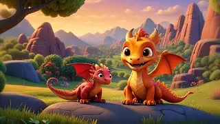 Seven Dragon Cubs Say One Two Three | Counting Song for Kids | Nursery Rhymes and Early Learning