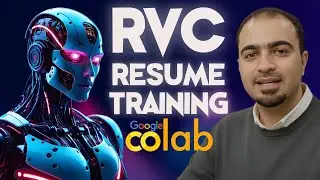 Как загрузить обученные модели RVC и возобновить обучение в Google Colab