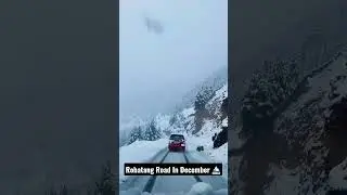 #rohtangpass in #december 😍☃️  #manali #himachalpradesh #youtube #youtubeshorts @mikis_lifelog