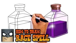 How to Draw Clash Royale | Rage Spell