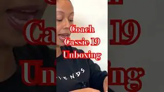 Coach Cassie 19 Unboxing: Is This Coach Bag in Your Coach Collection? #coach #luxury #youtubeshorts