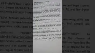PU/LSAT 2020 Law Entrance Details