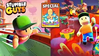 *NEW* SKYSLIDE MAP, LAVA LAND LEGENDARY & SHUTDOWN ABILITY | Stumble Guys 0.80 Update!
