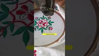 Unique Embroidery Design | Beautiful & Creative Stitch Idea #shorts #design| Rizwan Ali Tv