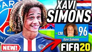 XAVI SIMONS IN FIFA 20 CAREER MODE!! FIFA 20 Career Simulation Growth Test