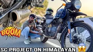 HIMALAYAN la SC PROJECT EXHAUST‼️😱|| VERA LEVEL EXHAUST NOTE 💥 || HIMALAYAN USERS MUST WATCH 🤙🏻