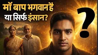 मॉ बाप भगवानहै या सिर्फ इंसान? #MaaBaap#Thoughts#LifeTruth#IndianParents#SpiritualThinking