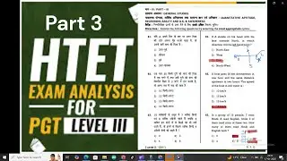 HTET PGT Commerce 2023 Paper Solution in detail | Part 3 | Quant & Reasoning