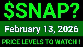 Snap Stock (Snap Inc.) Snap Stock Technical Analysis | February 13, 2026