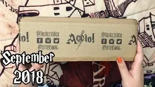 September 2018 Accio! Box Unboxing | Harry Potter
