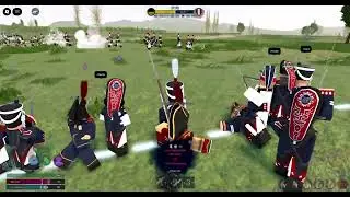 Roblox Napoleonic Wars | GV + 5o + JG vs 5o + 102nd + JG (me leading)
