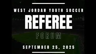 WJYS Referee Forum 9/25/25