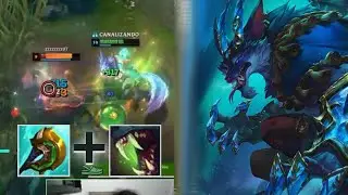 A BUILD MAIS FORTE DO WARWICK JUNGLE | TOP 1 WARWICK BR