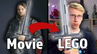 Aragorn's Sword in LEGO