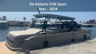 De Antonio D36 Open - 2024 - Mediterranean Spec Walkthrough