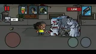 zombie age 3D. very easy boss 😆😆😆