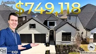 Access Resort Style Amenities and stay under $750K with this Toll Brothers Home in Celina, TX!