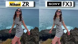 Nikon ZR Vs Sony FX3 Camera Test Comparison | Nikon ZR 