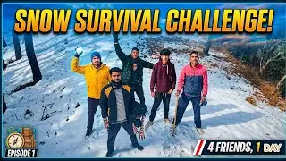 Snow me Kiya 10 km pedak trek halat kharab 😱