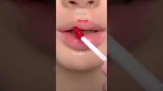 DOUYIN LIPS TUTORIAL!🍓 #aesthetic #douyin #lips #tutorial #korean #hacks #edit #short