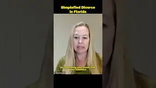 Simplified Divorce in Florida #shorts