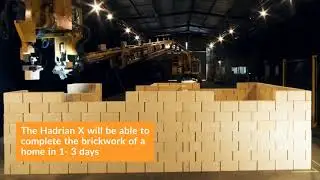 The Hadrian X Can Lay 1,000 Bricks an Hour