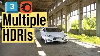 Test Multiple HDRIs in Corona with One Click